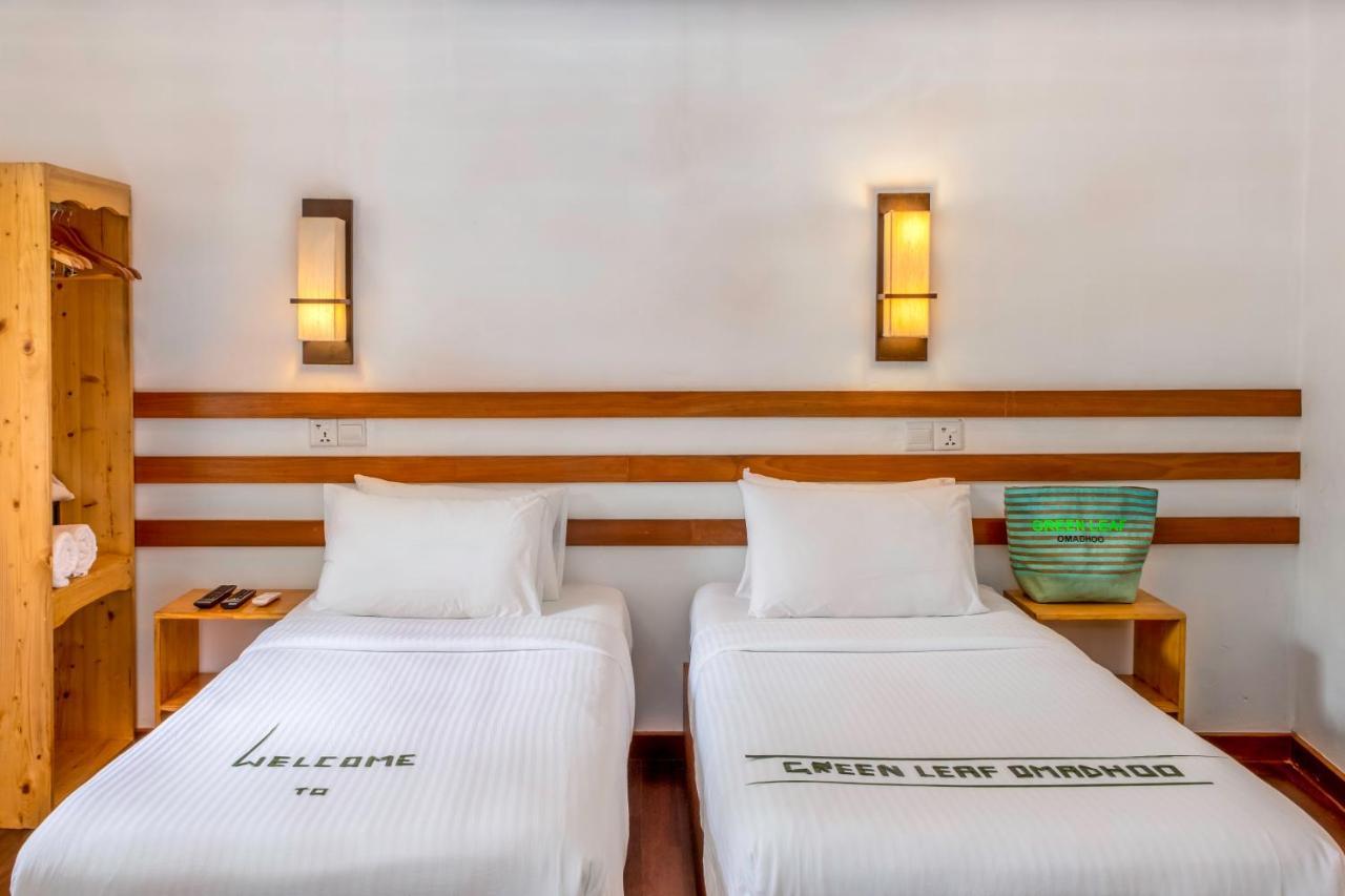 Green Leaf Guest House - Omadhoo ภายนอก รูปภาพ